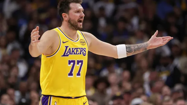 Luka Doncic fined for inappropriate gesture during game