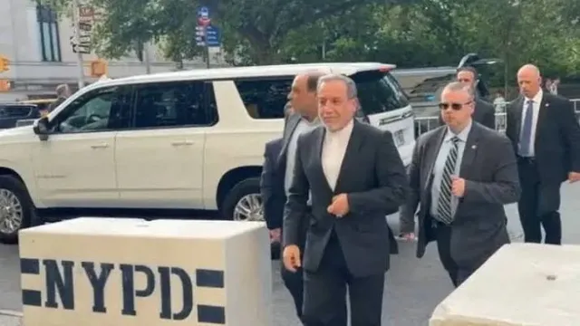 Iranian Foreign Minister Abbas Araghchi arrives in New York for UN General Assembly