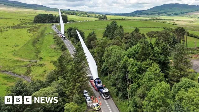 CWP Energy achieves milestone by delivering two turbine blades at once
