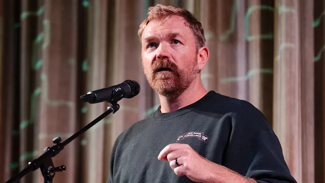 Graham Platner claims billionaire propaganda drives anti-trans athlete movement