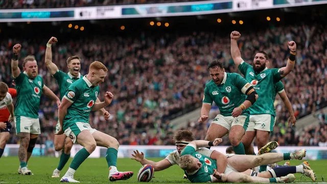 Ireland dominates England in record Six Nations victory