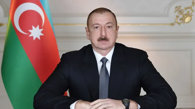 Azerbaijan's President Ilham Aliyev addresses international investment forum in Baku
