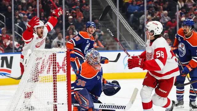 Lucas Raymond's shootout goal lifts Detroit Red Wings to 4-3 win over Edmonton Oilers