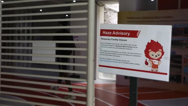 Singapore closes all outdoor ActiveSG sports facilities as haze worsens