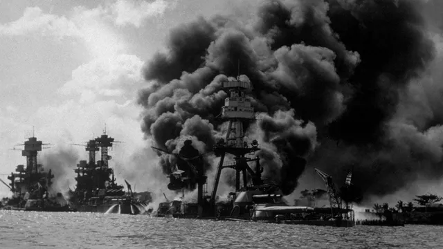 Japan attacks America at peace, sparking war