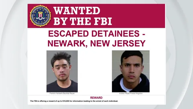 FBI captures two escapees from New Jersey detention center