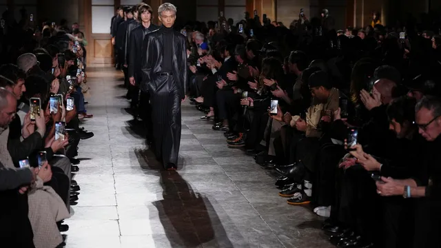 Issey Miyake showcases spiritual collection at Paris runway