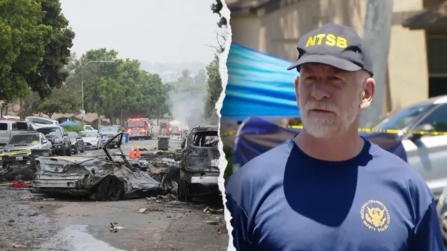 Small plane crash in San Diego neighborhood sets homes ablaze
