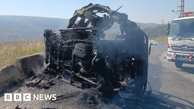 Israel attacks vehicle carrying Lebanese soldiers, three killed