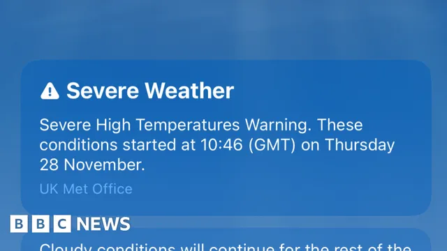 Met Office mistakenly sends threatening weather alerts to public