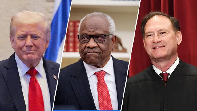 Trump hopes Thomas and Alito remain on Supreme Court