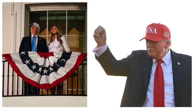 Melania Trump energizes crowd with 'Trump Dance' at July 4 celebration