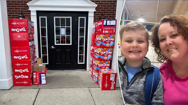 Child accidentally orders 70,000 Dum-Dum lollipops online