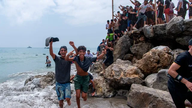 Ceuta faces humanitarian crisis as over 1,500 migrants arrive by sea