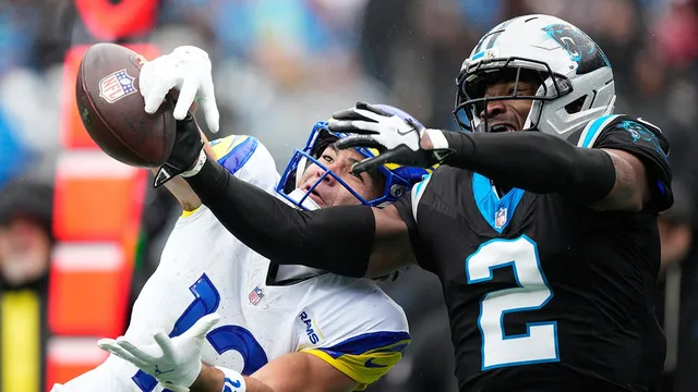 Puka Nacua makes stunning one-handed catch in Rams' loss to Panthers
