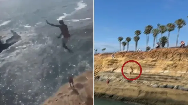 Teen injured after jumping off famous California cliffs