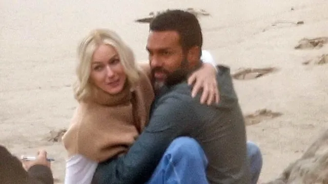 Naomi Watts caught in steamy moment with co-star O-T Fagbenle