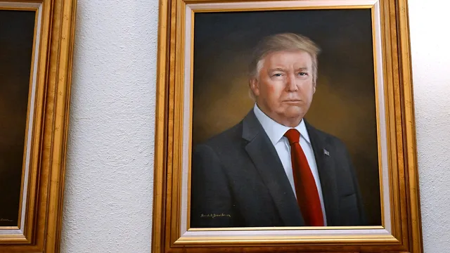 Trump's harsh critique leads to portrait removal in Colorado