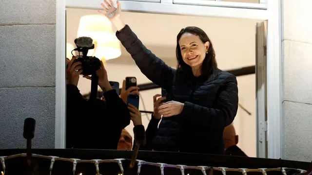 Maria Corina Machado defies travel ban to collect Nobel Peace Prize