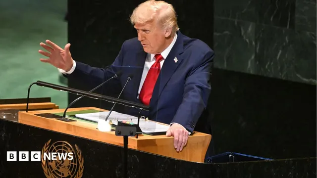 US President Donald Trump Defends US-Israeli War Against Iran in UN General Assembly Speech