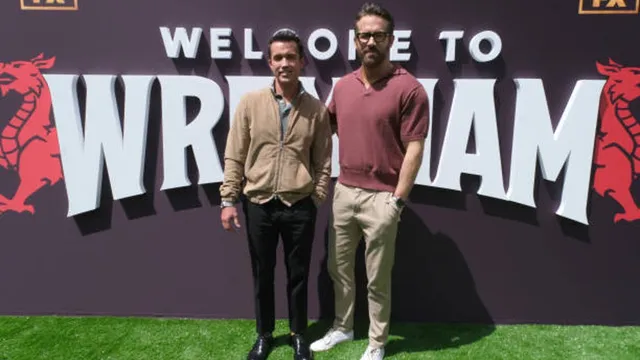 Ryan Reynolds and Rob McElhenny explore cricket venture in Wales