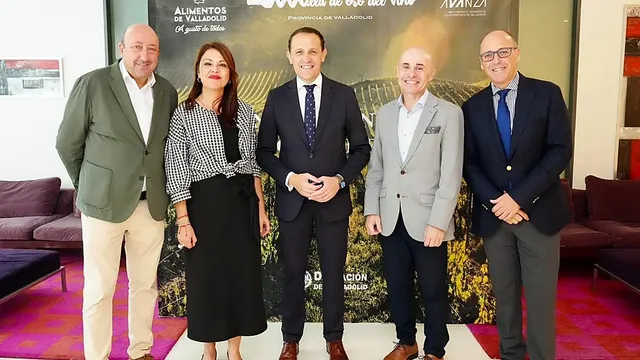Valladolid's Golden Mile of Wine tourism brand presented in Zaragoza, Spain