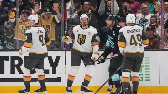 Czech forward Tomas Hertl scores four points as Vegas beats Seattle 6-2 in NHL