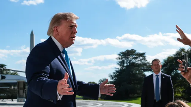 President Trump blames Ukraine and Democratic states for high US gasoline prices, not Iran war