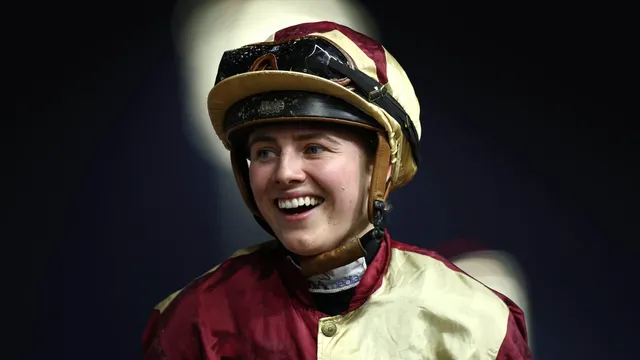Saffie Osborne makes history as first female jockey to win British Classic