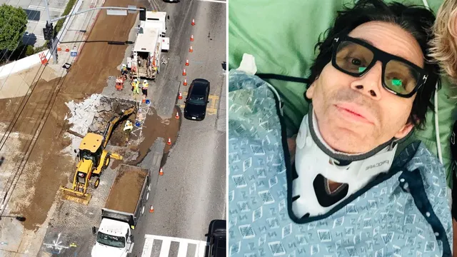 Businessman suffers life-changing injury after water main break disaster