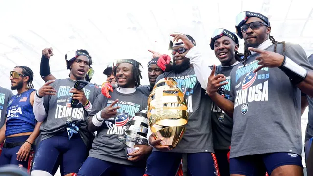 Team USA outshines NFL stars in flag football classic