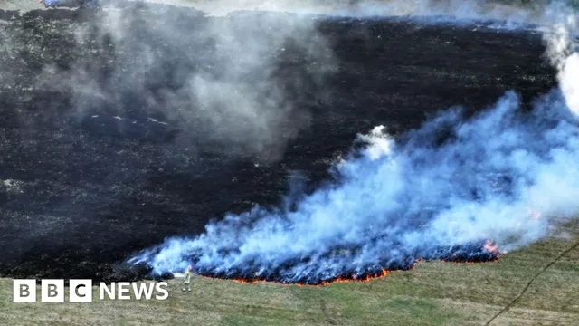 Firefighters control blazes in Horsham as wildfire risks rise