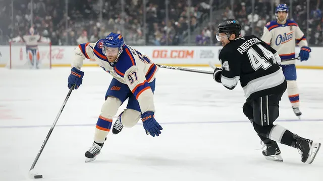 Connor McDavid leads Edmonton Oilers to victory over Los Angeles Kings