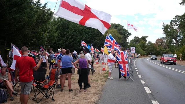 Violent protests erupt in Thetford over asylum seeker housing