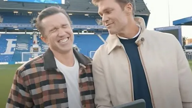 Tom Brady Reacts to Rob McElhenney's Sitcom Threat