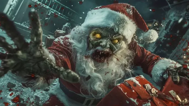 Fans question the number of fingers on the zombified Santa in Black Ops 6