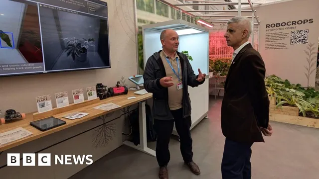 University of Lincoln's AI exhibit gets awarded at Chelsea Flower Show