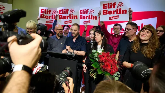 The Left Party of Berlin invites Greens and SPD for coalition talks after election victory