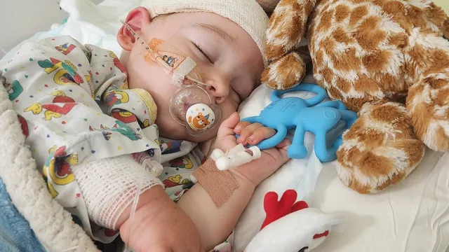 Toddler undergoes 11-hour surgery to remove brain tumor
