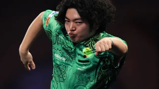 Motomu Sakai shines with dance moves and victory at World Darts Championship