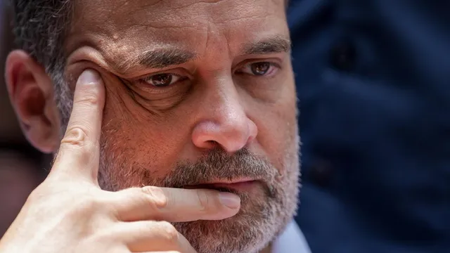 Indian opposition leader Rahul Gandhi's convoy in highway pile-up in Uttar Pradesh
