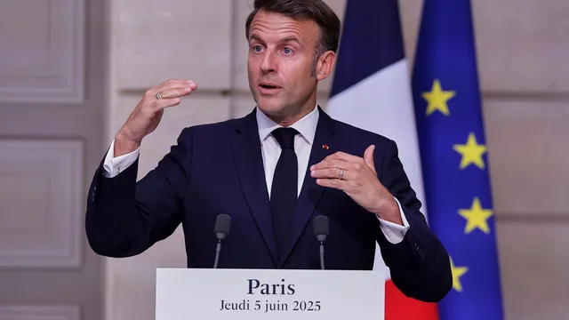 Macron warns military strikes will destabilize the Middle East