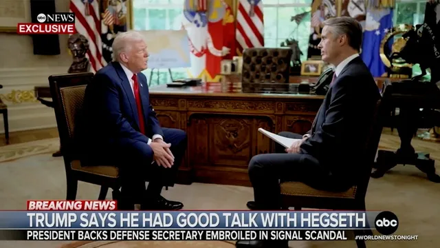 Trump backs Hegseth despite concerns over his leadership