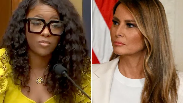 Jasmine Crockett blasts Melania Trump over controversial visa status