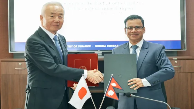 Japan grants Nepal 2.85 billion yen to modernize Kathmandu airport air traffic control