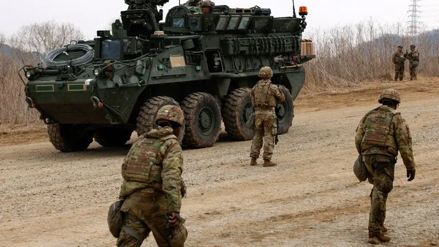 North Korea launches 10 ballistic missiles amid joint US-South Korea military drills