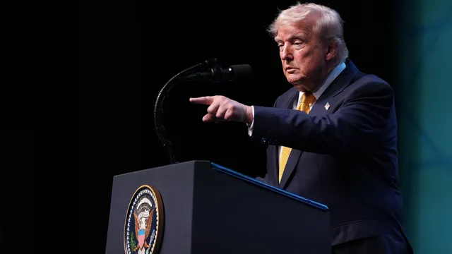 Trump confirms Secret Service ordered him off Air Force One over threat