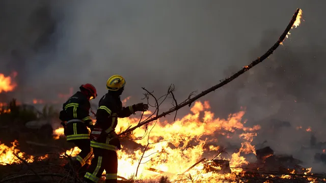 Over 360,000 evacuated as wildfires devastate France and Spain