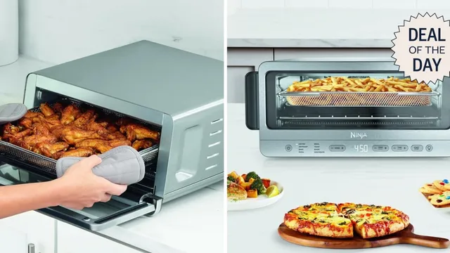 Ninja air fryer-toaster oven combo offers 40% discount for small kitchens
