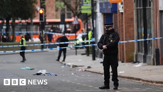 Driver arrested after striking pedestrians in Derby city centre